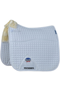 2025 Weatherbeeta Prime Air-Tec Comfy Fleece Dressage Saddle Pad 1029559 - White